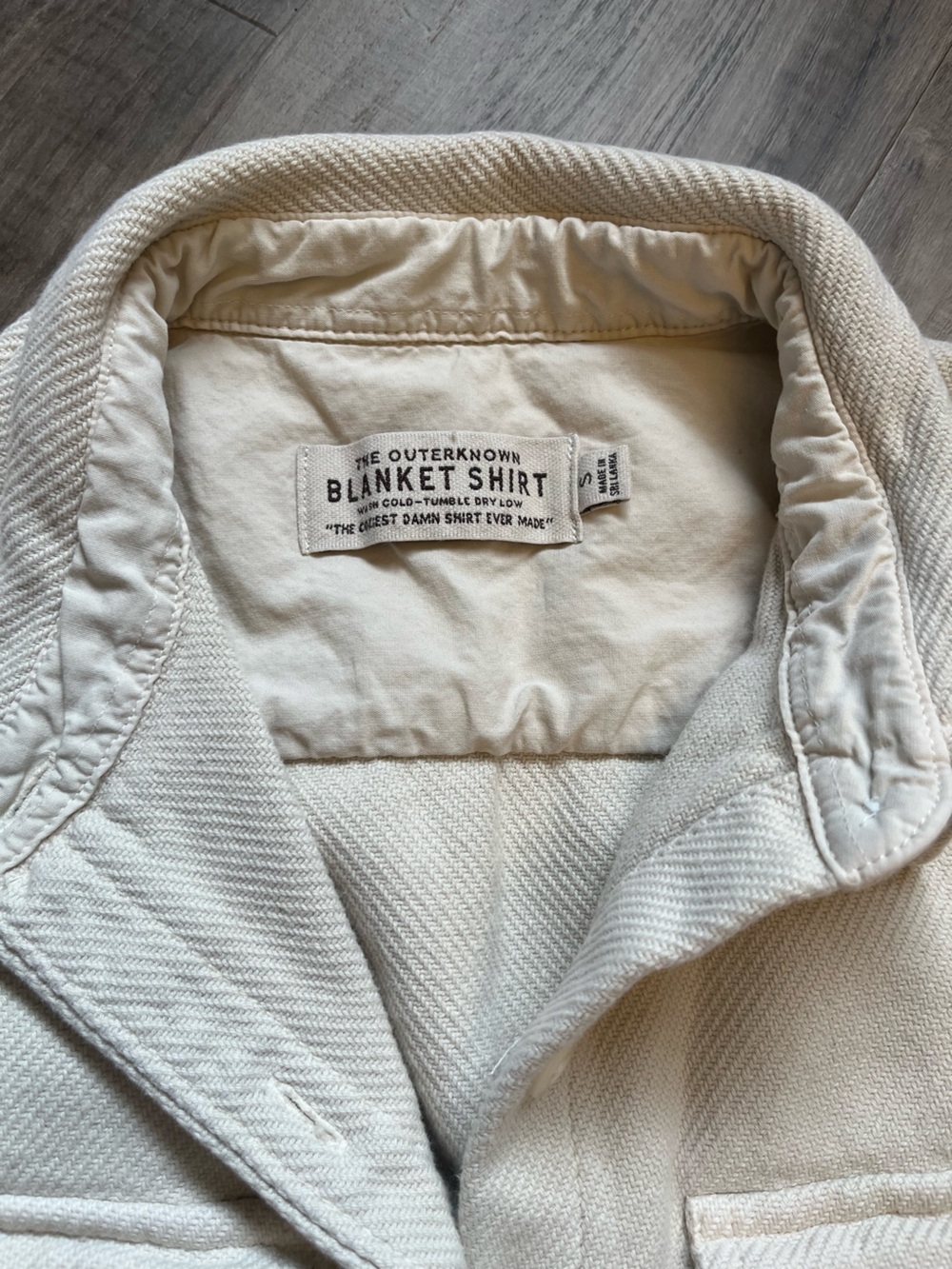 Outerknown Blanket shirt size small - Picture 4 of 5